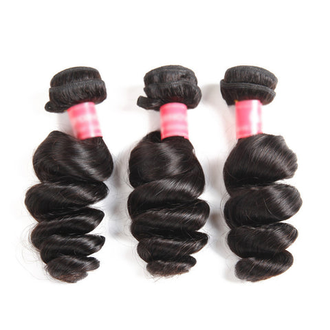 Kytago Quality Brazilian Virgin Hair Weave Loose Wave 3 Bundles Wavy Brazilian Human Hair On Sale