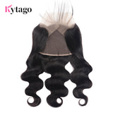Kytago 13*6 Body Wave Virgin Hair Frontal Lace Closure Human Hair