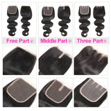 Kytago 5*5 Lace Closure Body Wave Virgin Hair Pre-Plucked