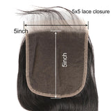 Kytago 5*5 Lace Closure Body Wave Virgin Hair Pre-Plucked