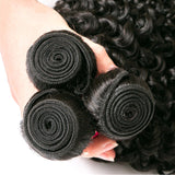 Kytago Virgin Human Hair Weaves 4 Bundles Indian Jerry Curly