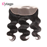 Kytago Body Wave Lace Frontal Closure 13*4 Ear To Ear Unprocessed Virgin Human Hair