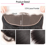 Kytago 13*4 Ear To Ear Lace Frontal Closure Straight Soft Natural Virgin Hair