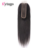 Kytago New Arrival Straight Hair 2*6 Size Lace Closure Virgin Remy Human Hair